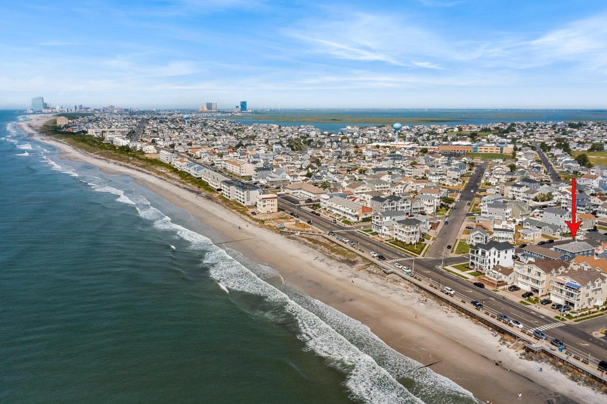 Beach Block Parking Modern Decor Porch Brigantine Esterno foto