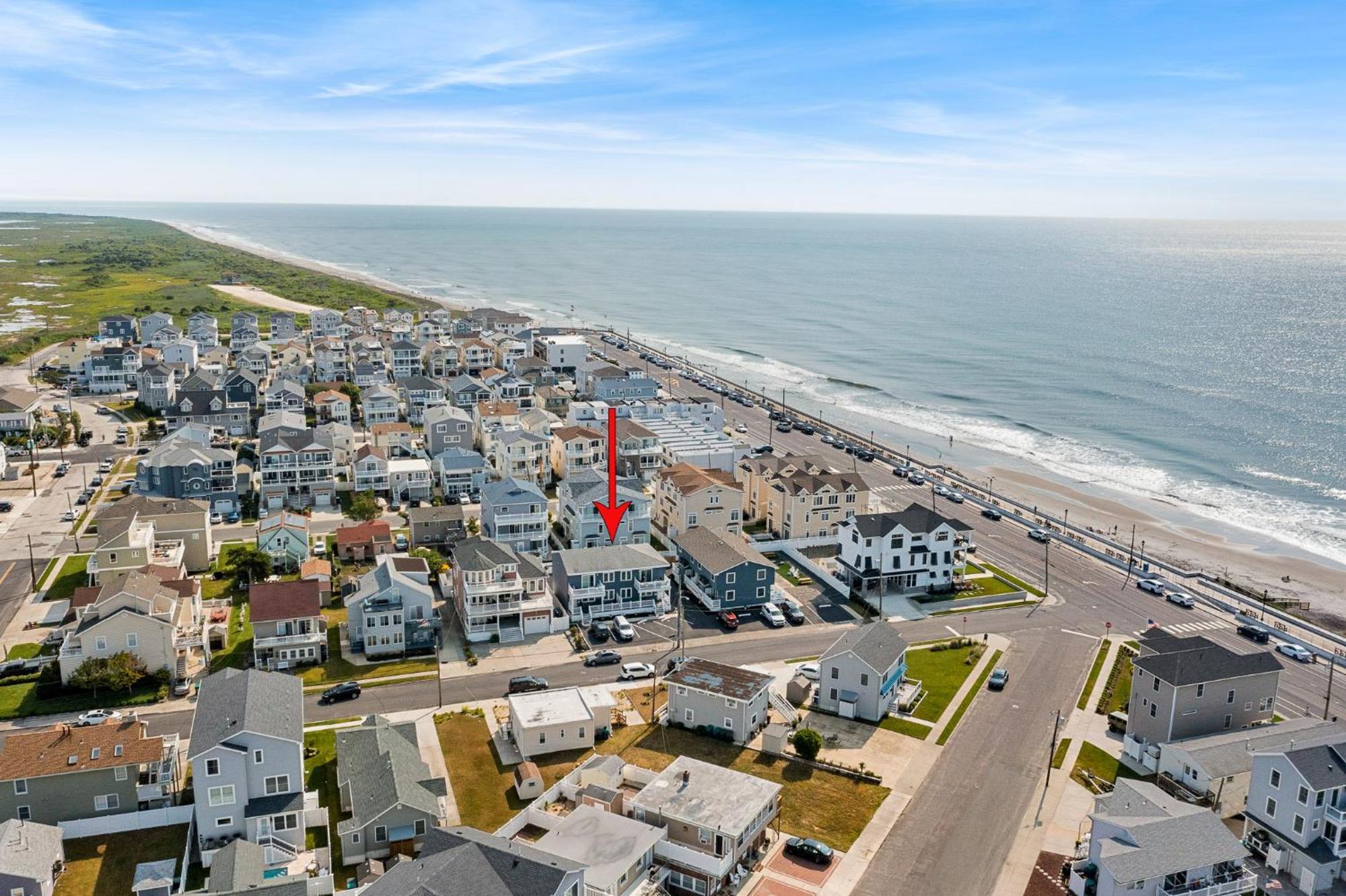 Beach Block Parking Modern Decor Porch Brigantine Esterno foto