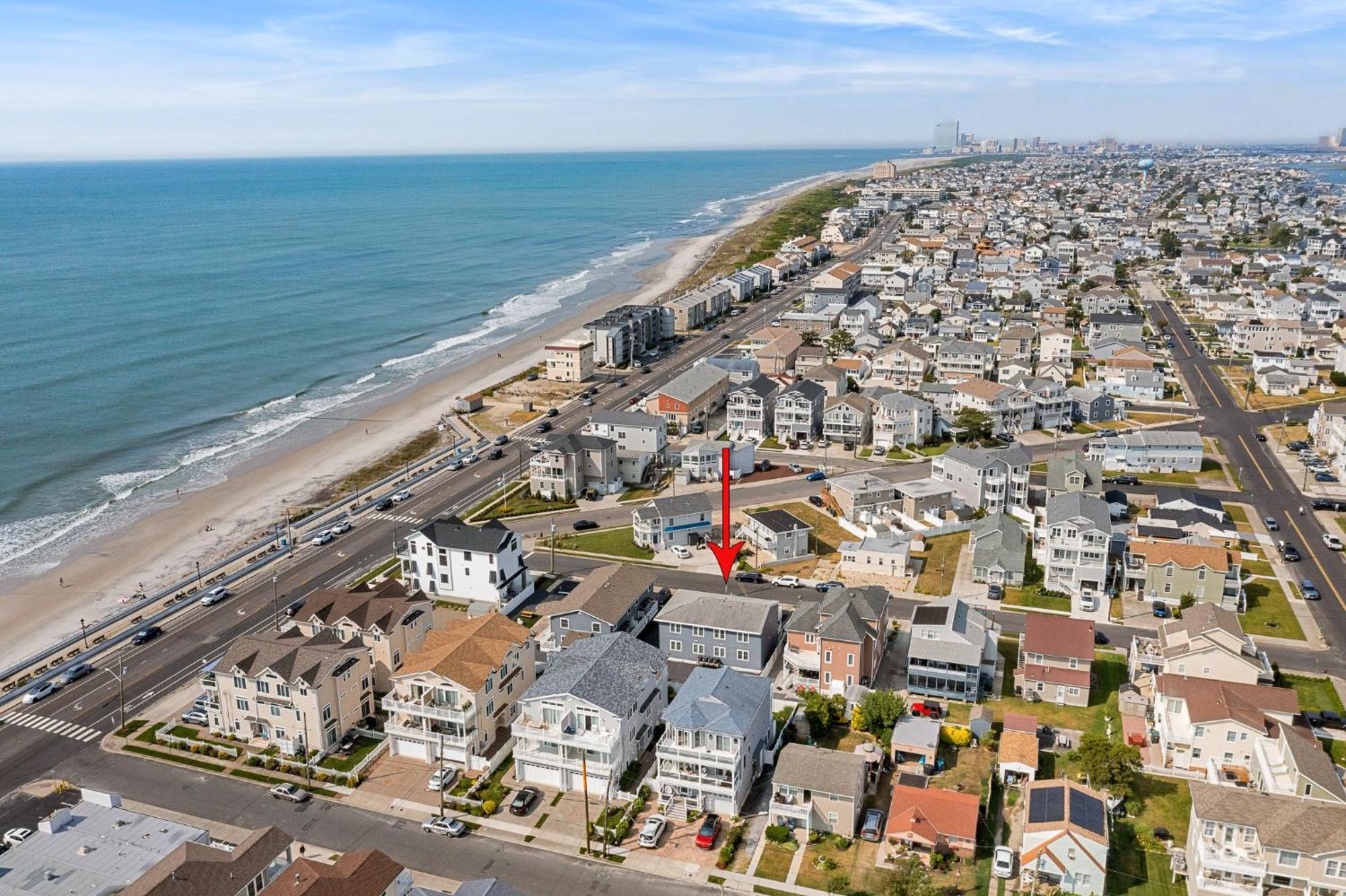 Beach Block Parking Modern Decor Porch Brigantine Esterno foto