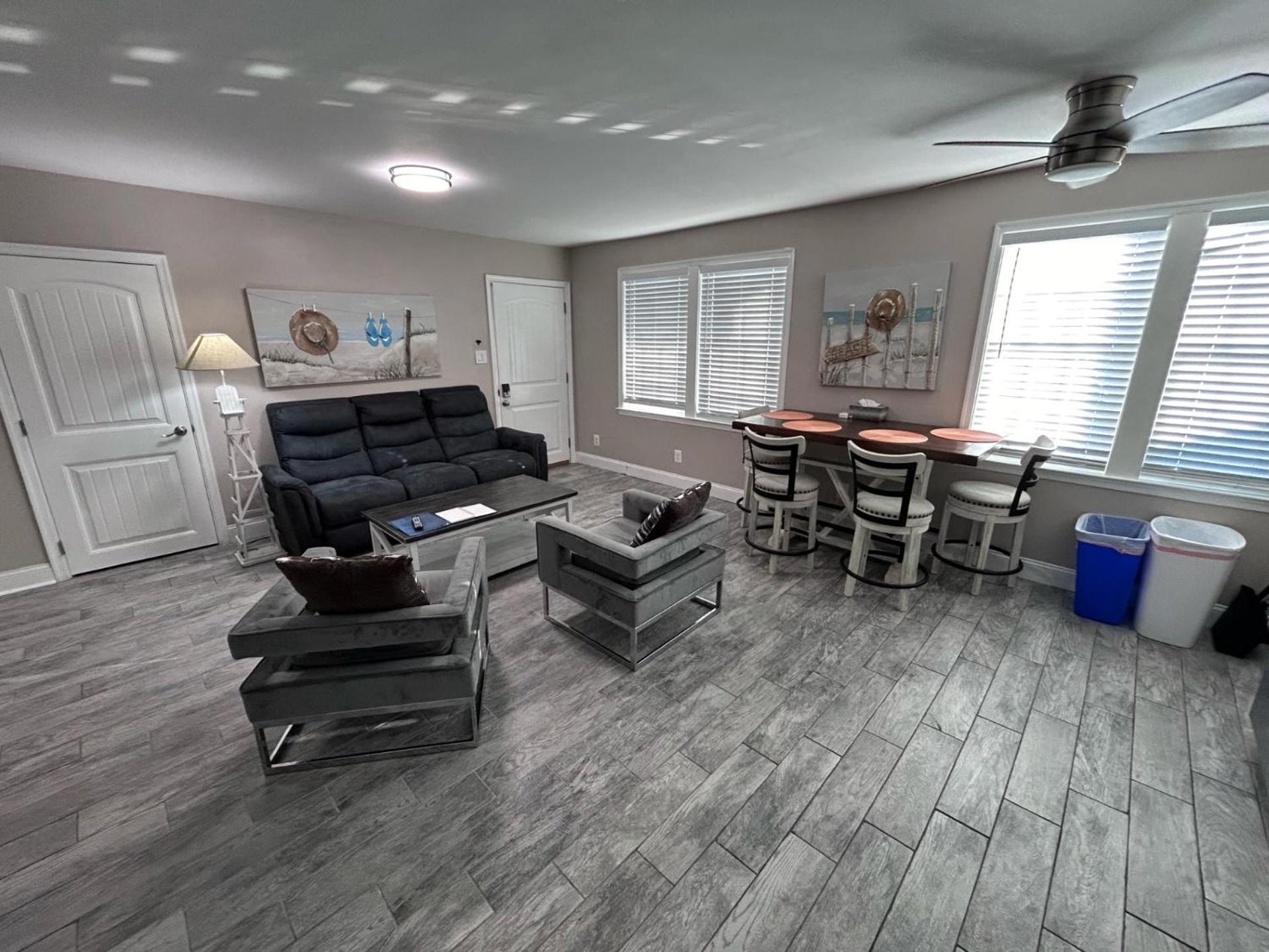Beach Block Parking Modern Decor Porch Brigantine Esterno foto