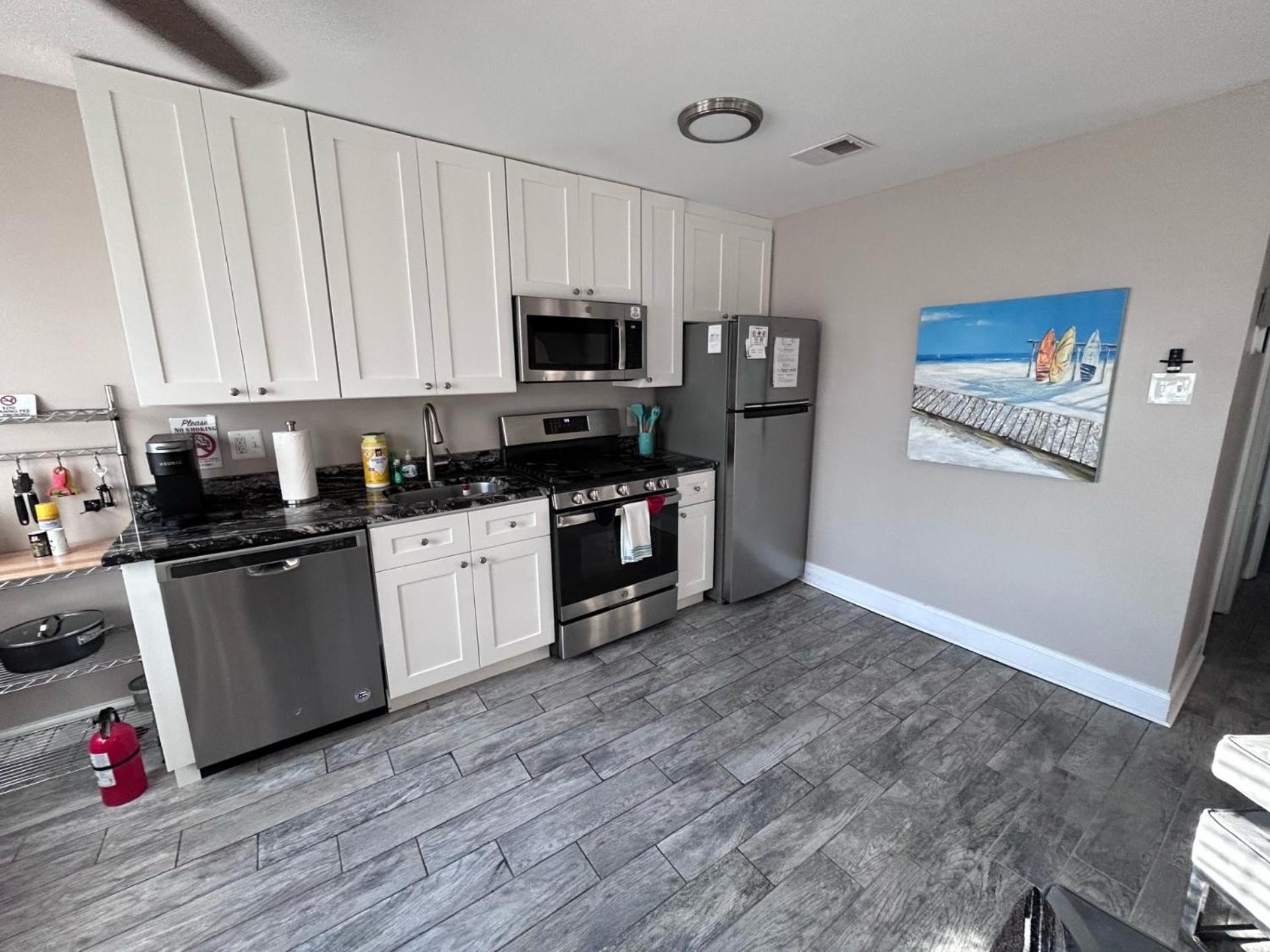 Beach Block Parking Modern Decor Porch Brigantine Esterno foto