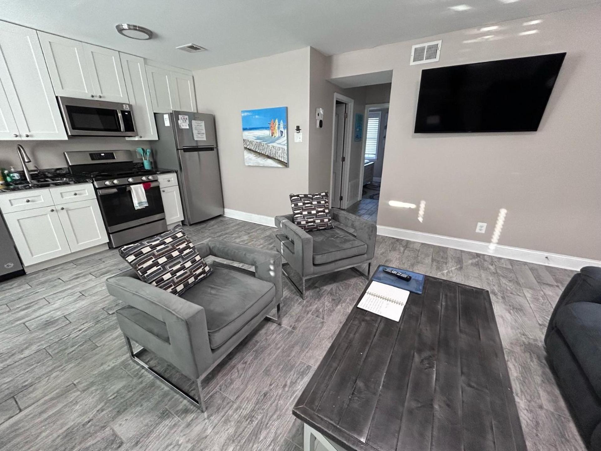 Beach Block Parking Modern Decor Porch Brigantine Esterno foto