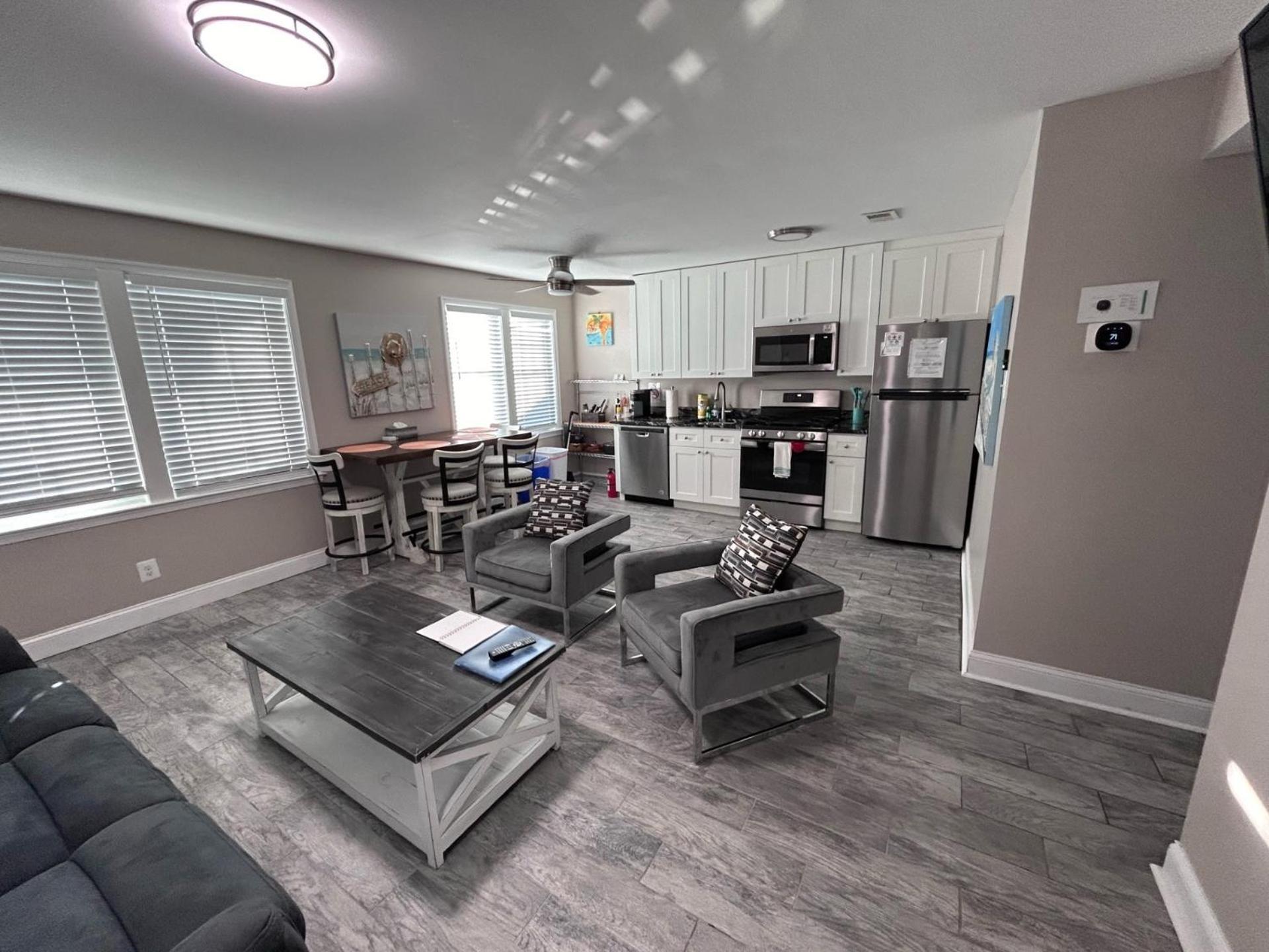 Beach Block Parking Modern Decor Porch Brigantine Esterno foto