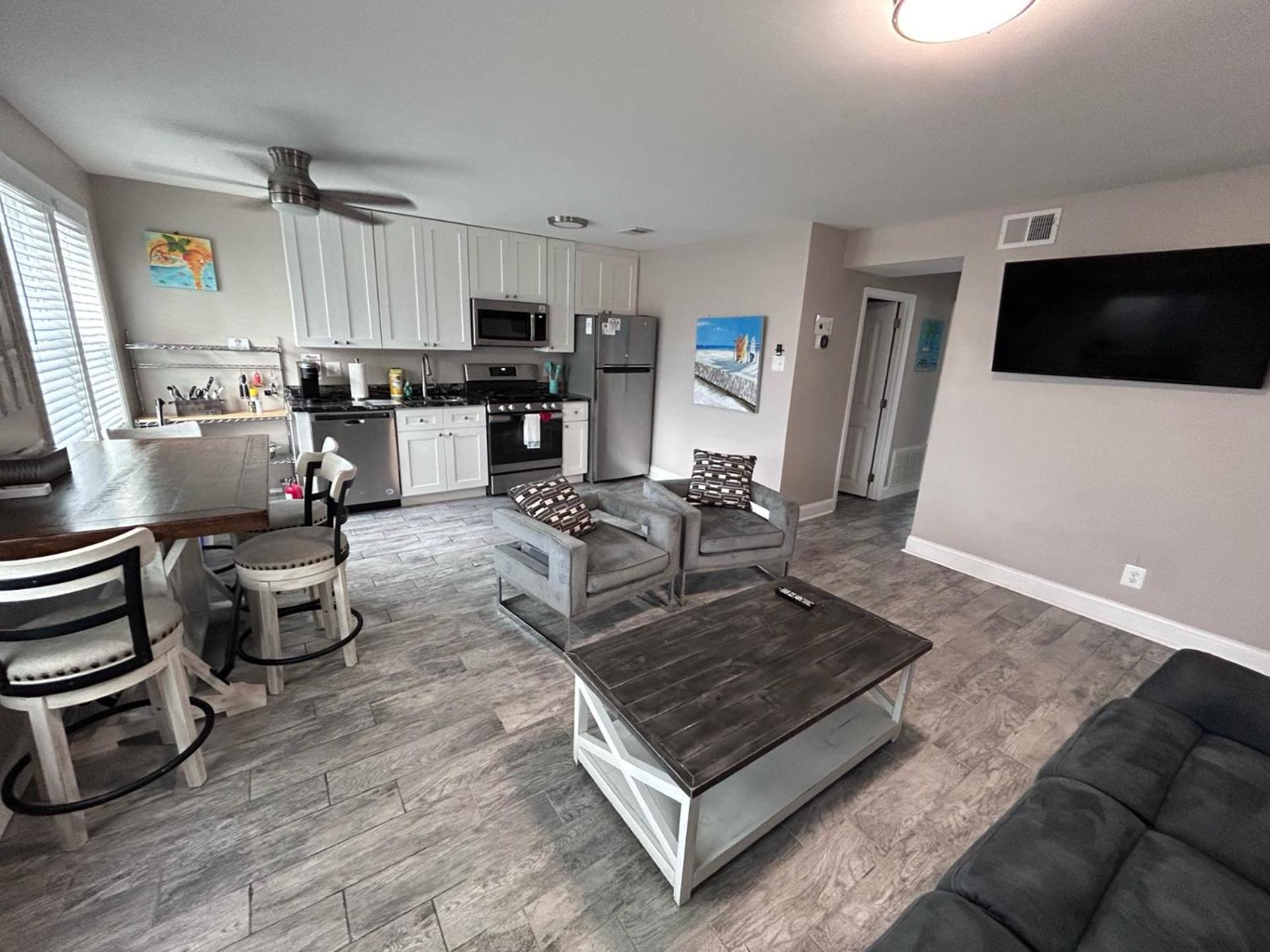 Beach Block Parking Modern Decor Porch Brigantine Esterno foto